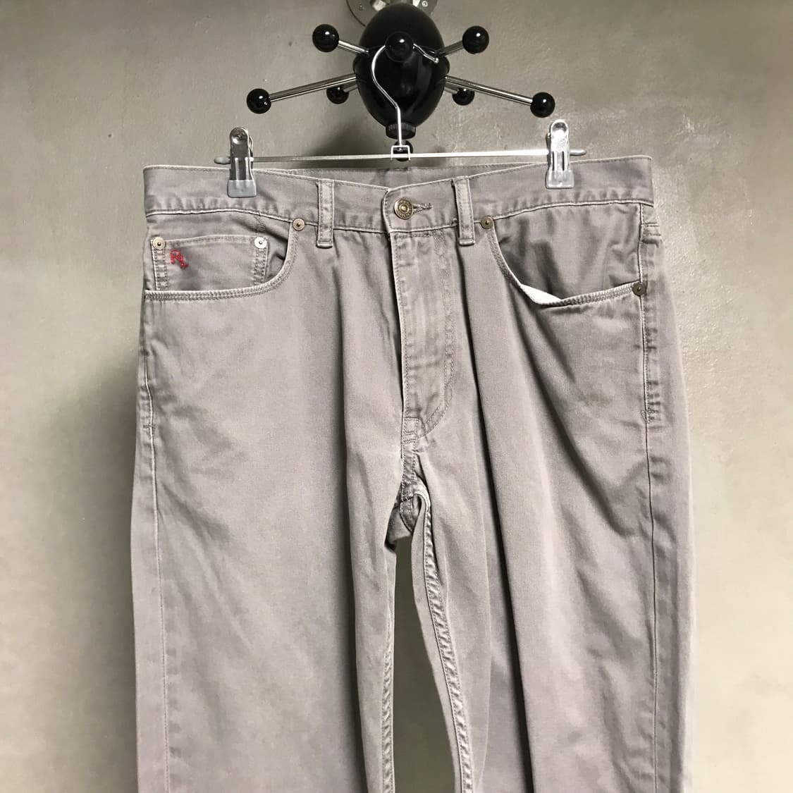 폴로 랄프로렌 코튼 팬츠 그레이 32 상품이미지2