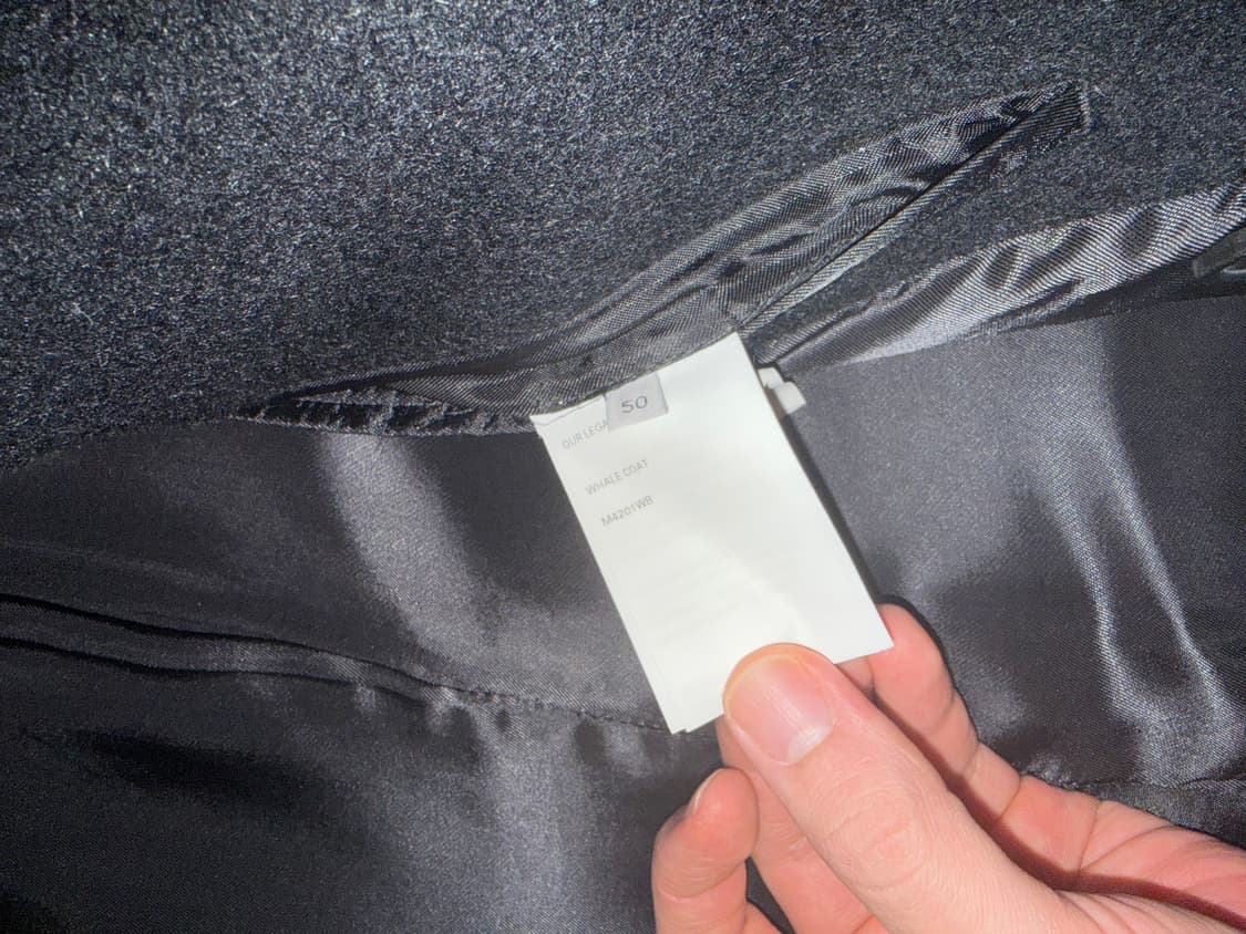 아워레가시 웨일코트 블랙 50 상품이미지2