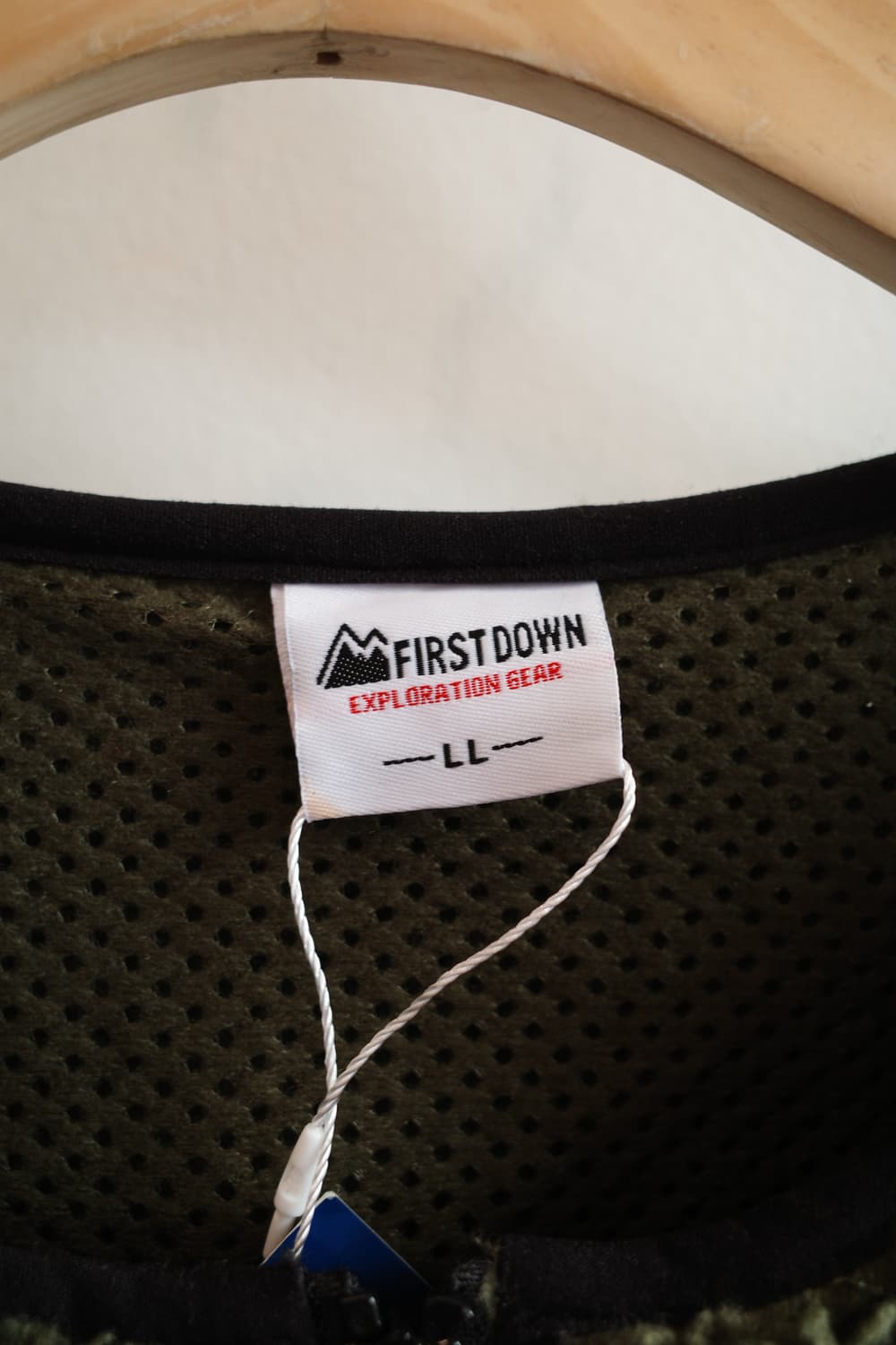 FIRST DOWN 칼라리스 집업 플리스 상품이미지3