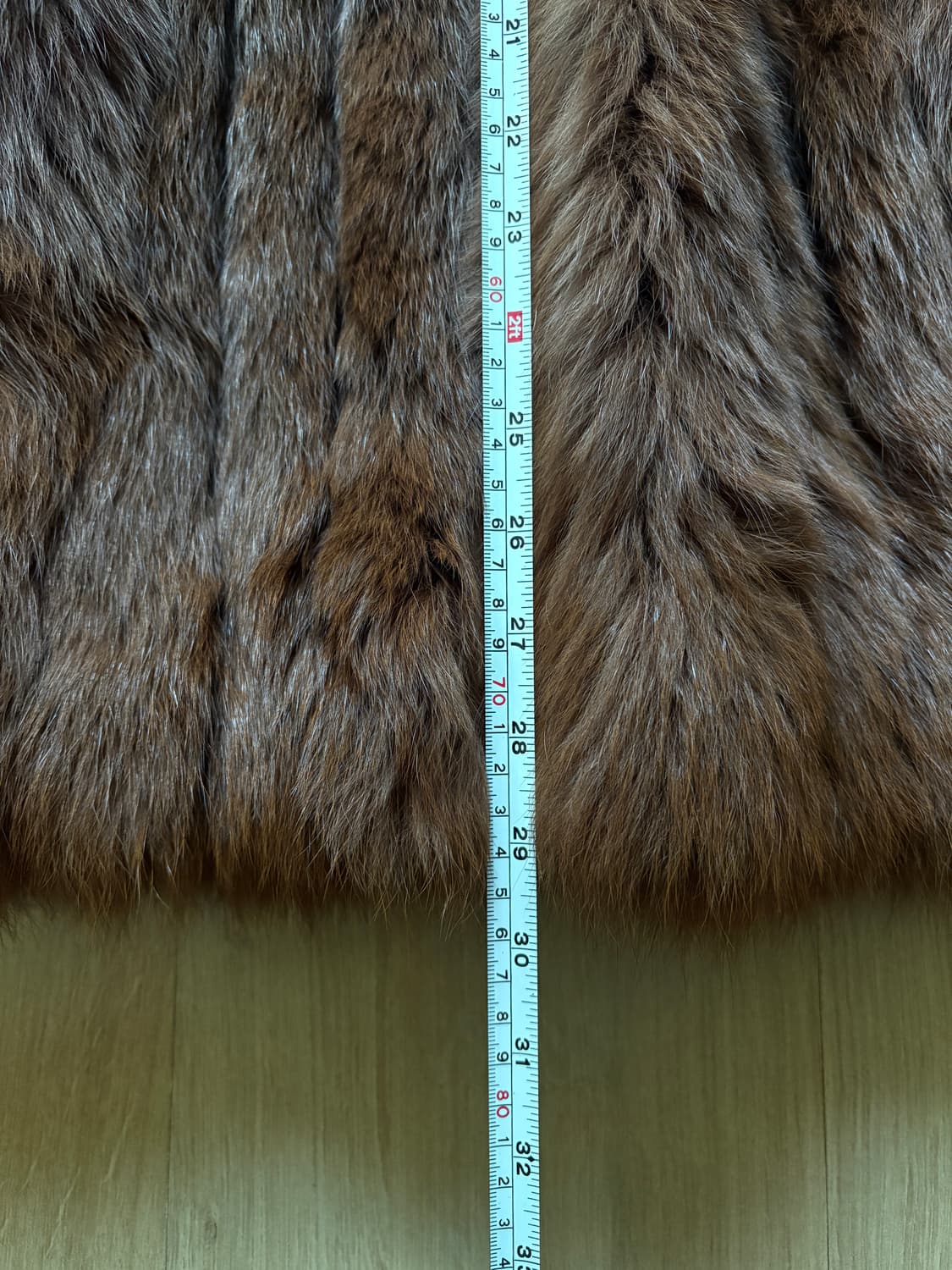 사가폭스 여우 리얼퍼 자켓 상품이미지2