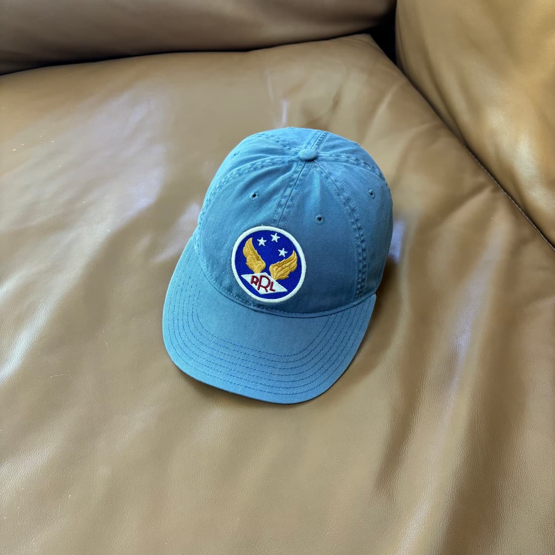 RRL 더블알엘 랄프로렌 폴로 미드나잇 블루 6패널 볼캡 모자 상품이미지1