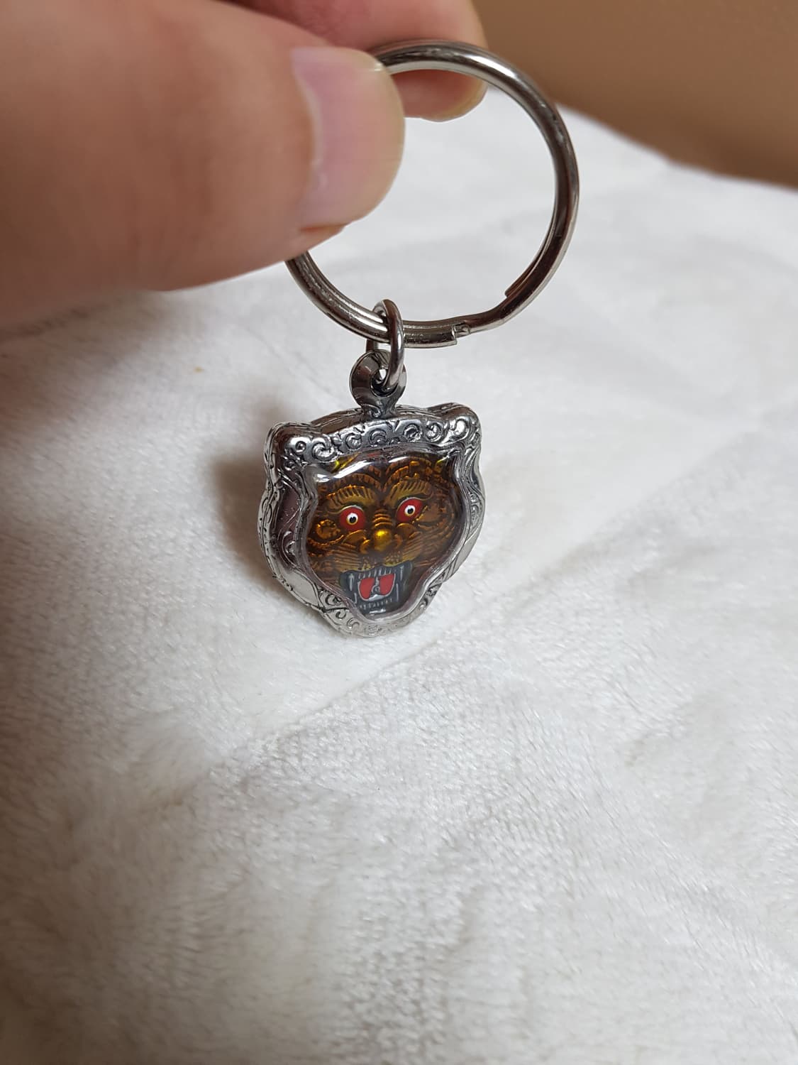 슈프림 타이거 키체인 키링 실버 24FW 상품이미지4