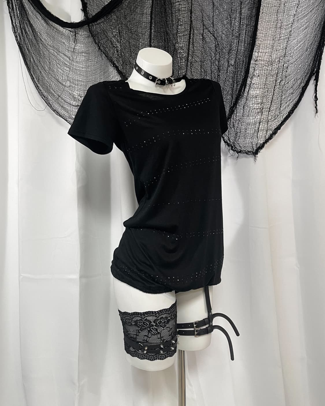 black cubic t-shirt 상품이미지2