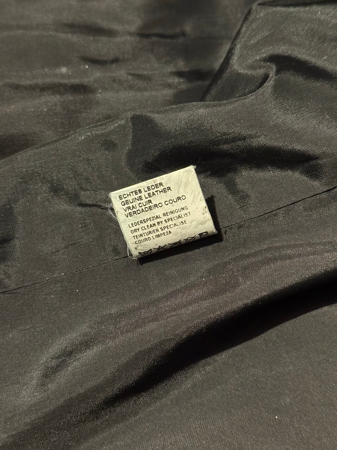 아르마니 꼴레지오니 램스킨 가죽 자켓 상품이미지5