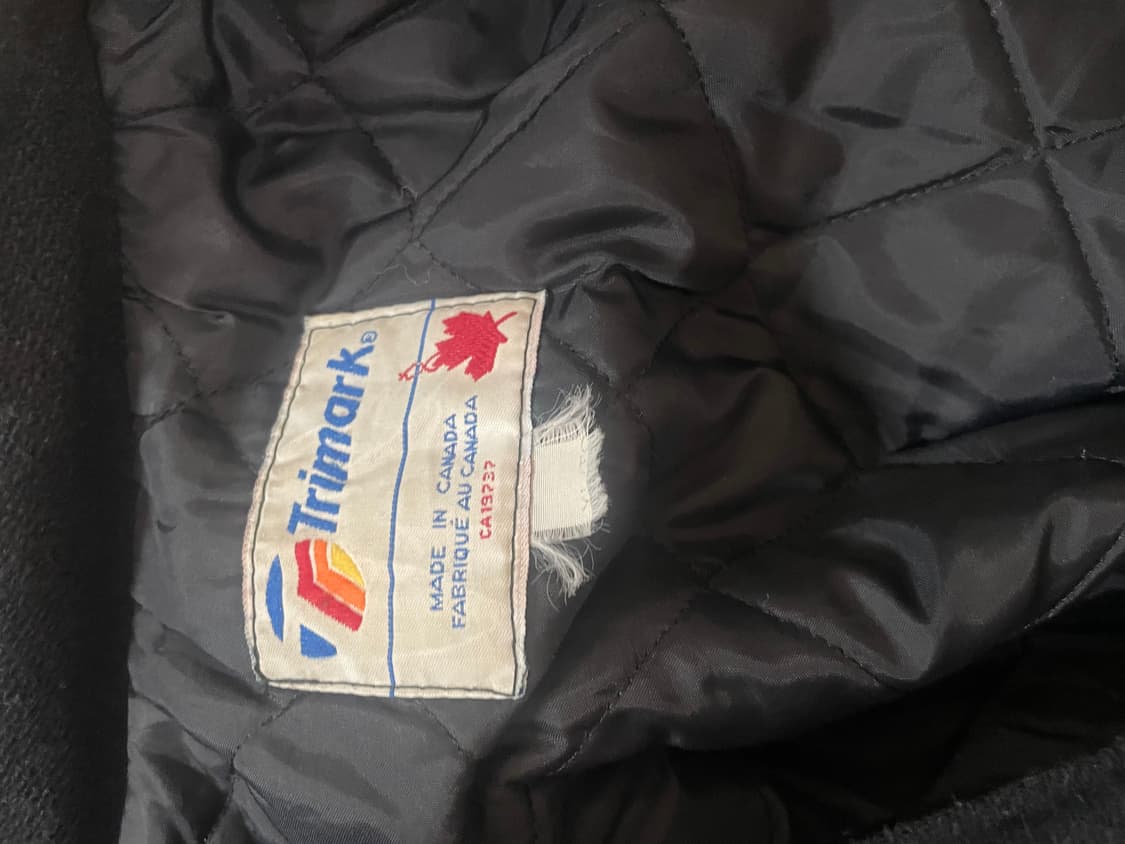 빈티지 가죽 바시티자켓  상품이미지4