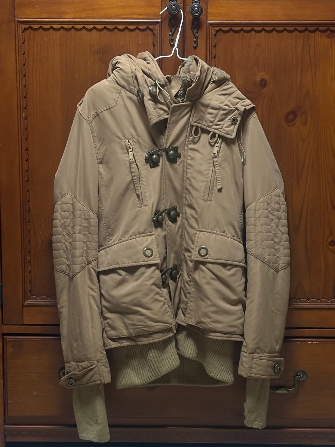 Sly 밀리터리 베이지 자켓 y2k 상품이미지1