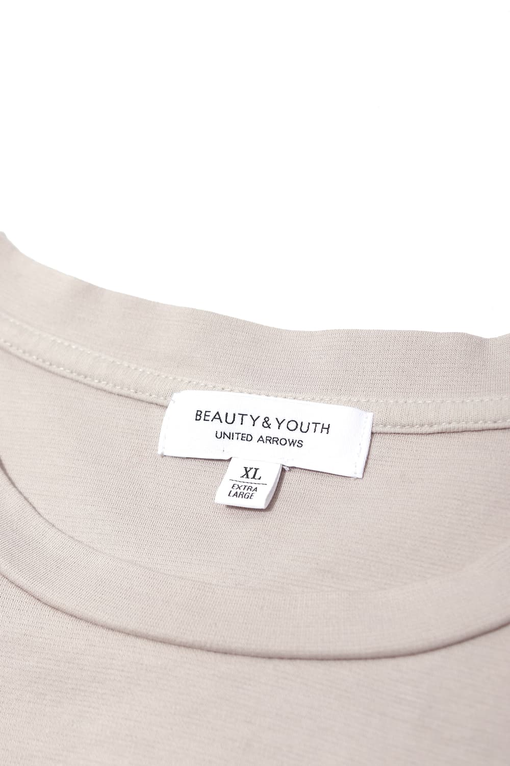 BEAUTY & YOUTH 아이보리 포켓 반팔티셔츠 size XL 상품이미지4