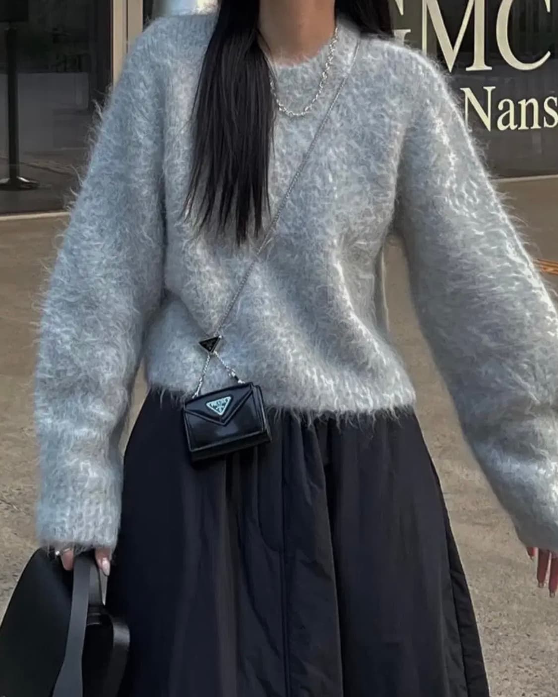 트리밍버드 알파카크롭니트 상품이미지3