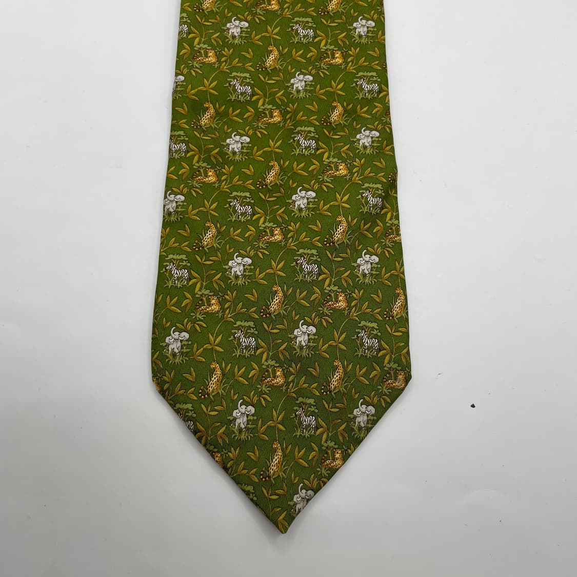 569) (Ferragamo) 살바토레페레가모 패턴 넥타이 상품이미지3