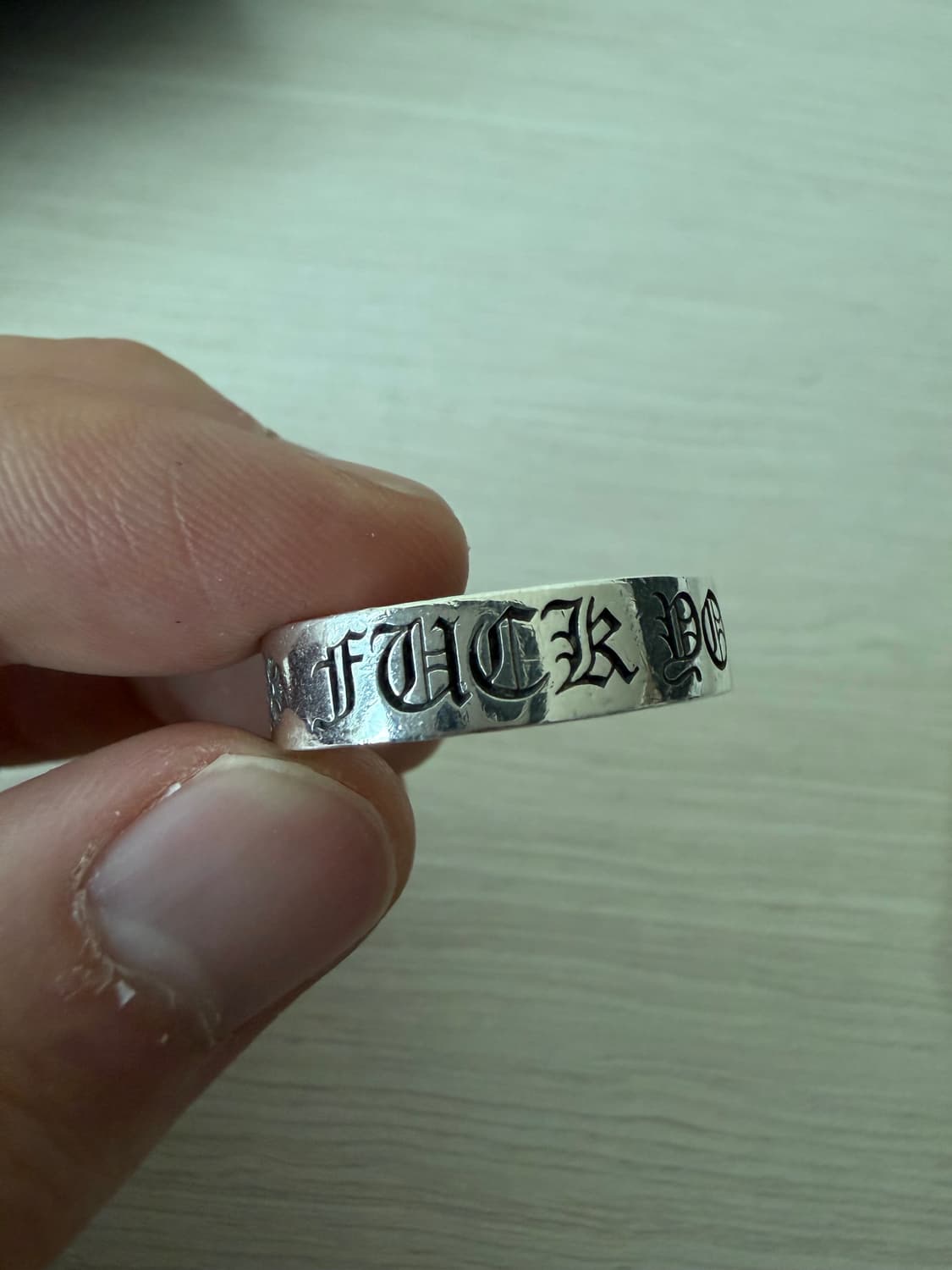 [us9.5]크롬하츠 퍽유링 fuckyou링 상품이미지5