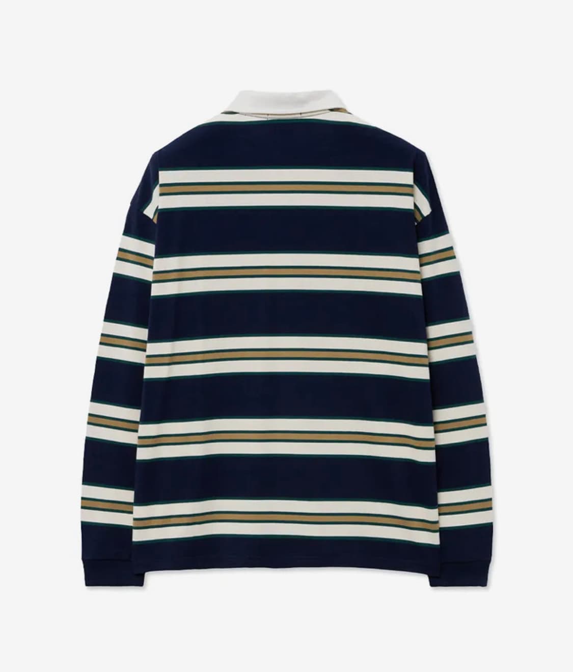 인템포무드 프래피 스트라이프 럭비 티셔츠 네이비 M 상품이미지2