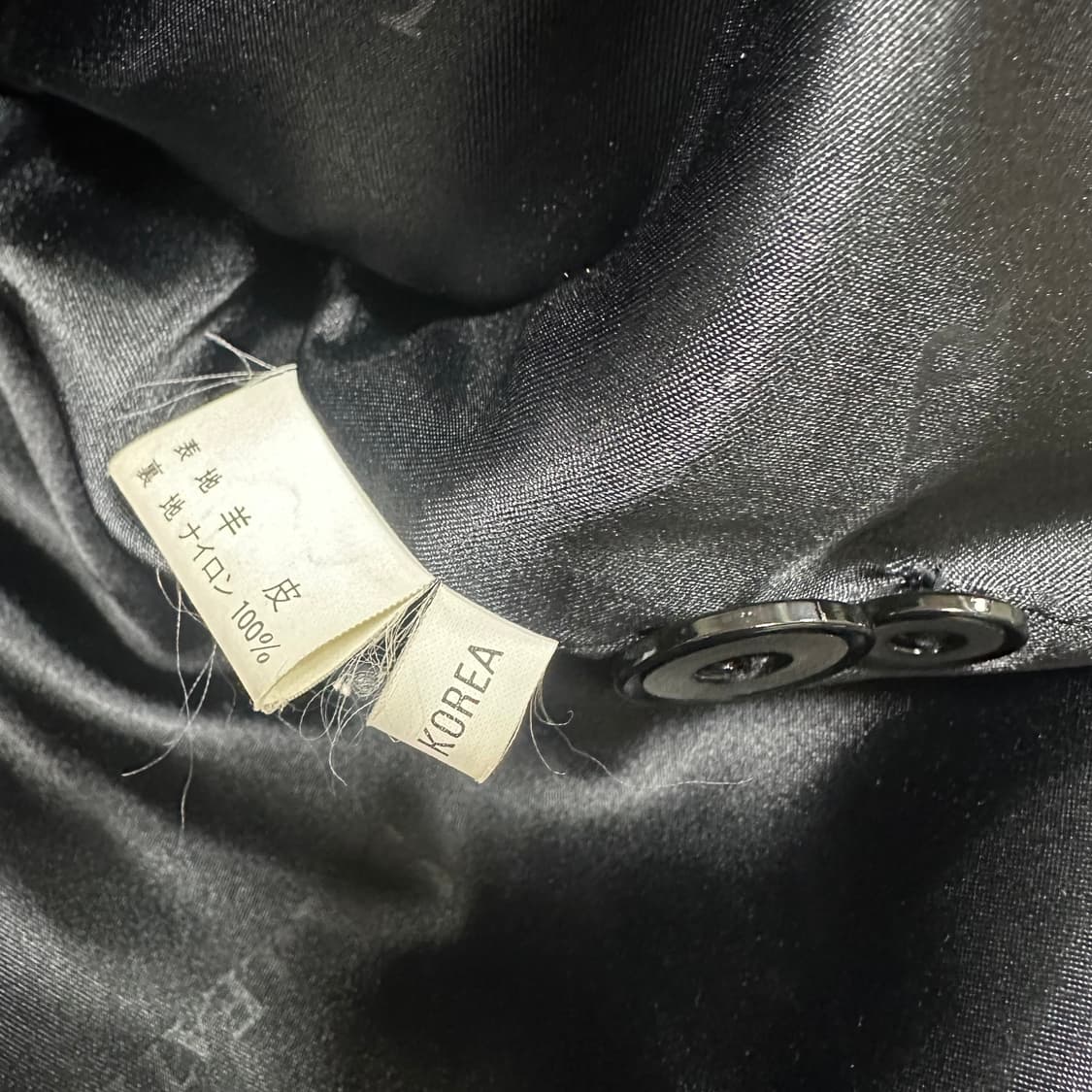 ✨ (바배) 빈티지 양가죽 블레이저 자켓  상품이미지4