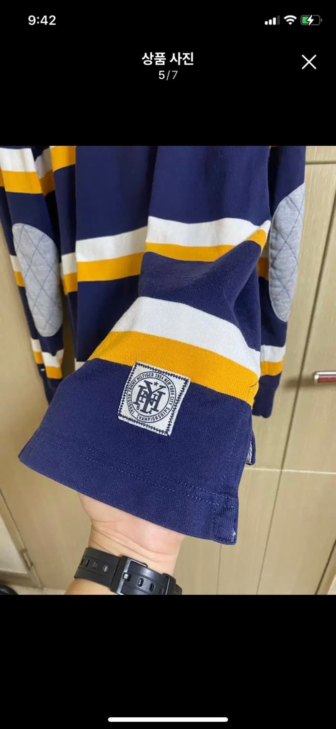 TOMMY 타미힐피거 럭비 티셔츠 S사이즈(100) 상품이미지5