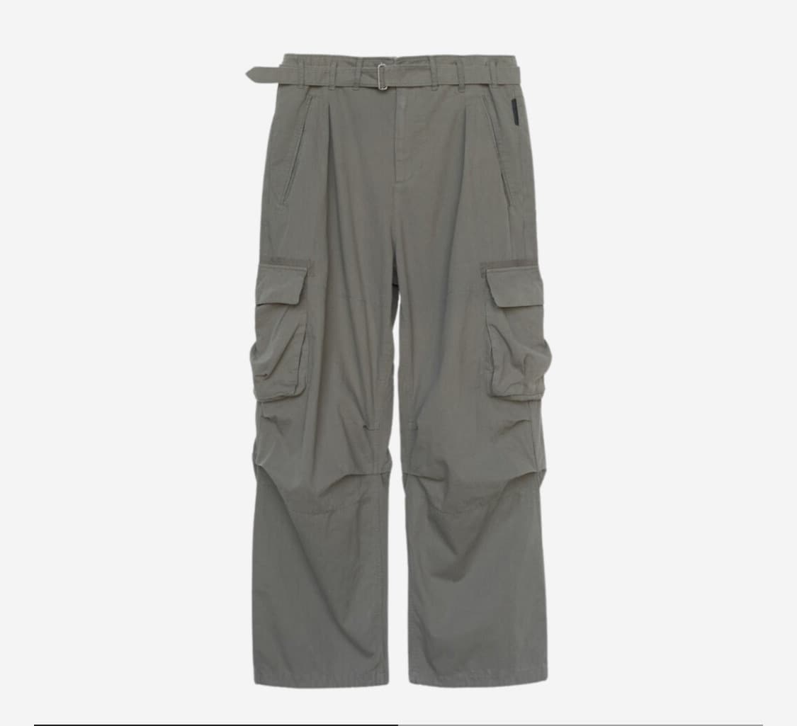 [2]폴리테루 벨티드카고 올리브그레이 상품이미지1