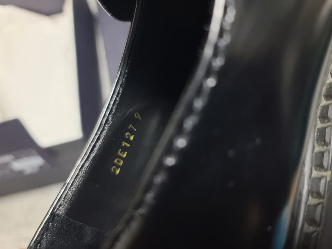 프라다 초콜릿 브러시드 레더 로퍼 9 사이즈 상품이미지6