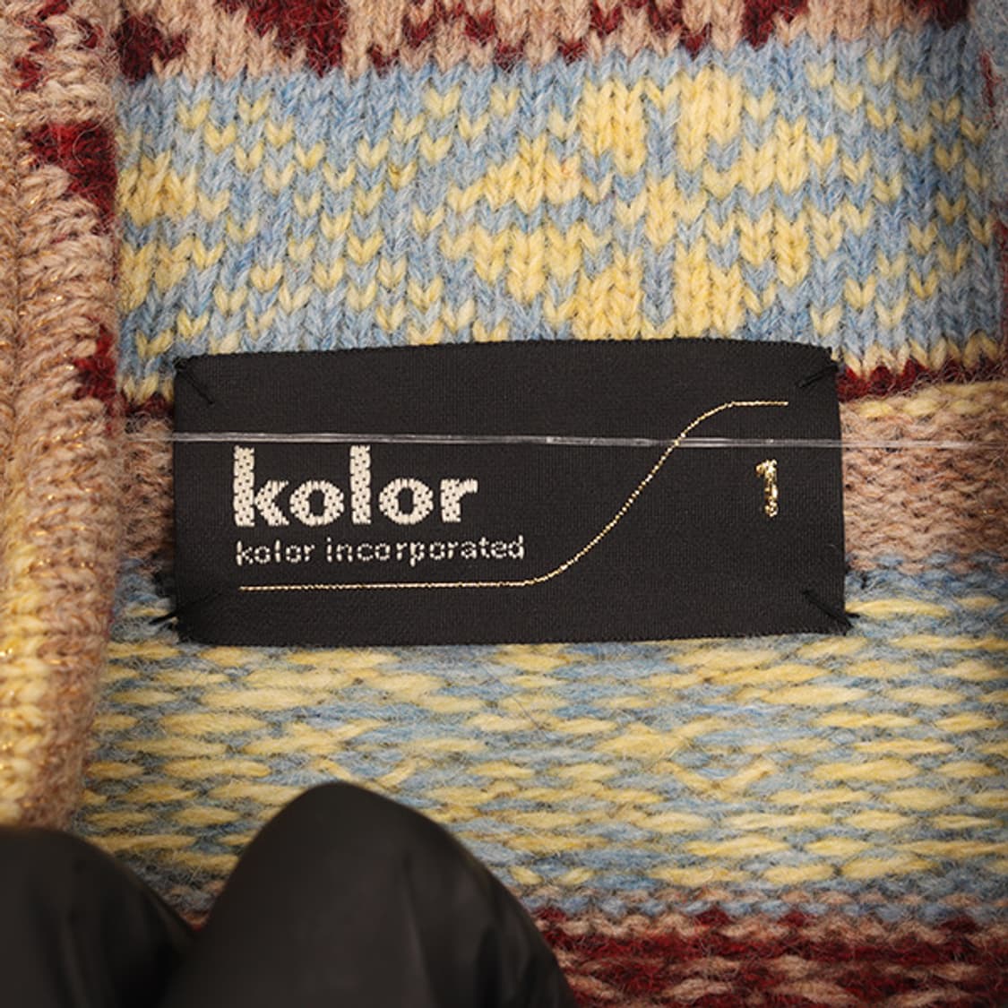 KOLOR Nordic Pattern Cardigan  상품이미지6