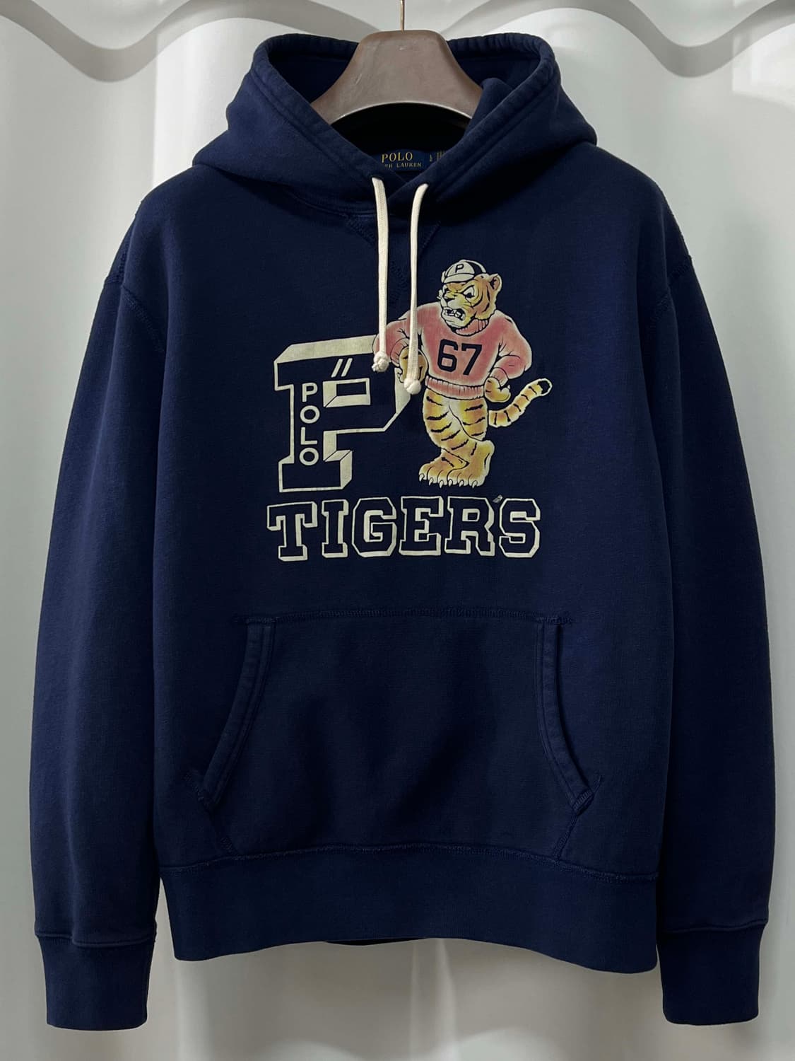 폴로 랄프로렌 오드람프 P 타이거 네이비 후드 스웻셔츠 상품이미지1