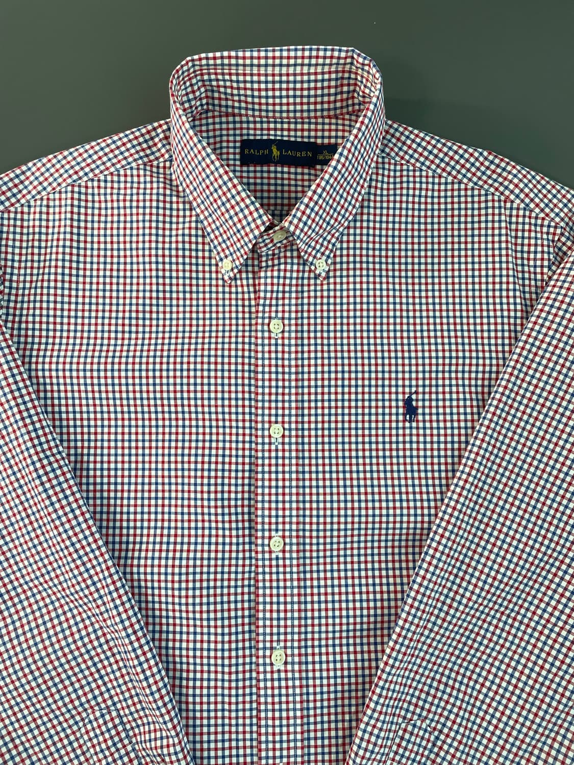 [XL] 폴로 랄프로렌 코튼 깅엄셔츠 상품이미지2