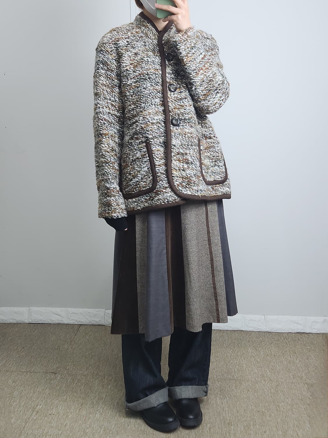 믹스 오버 자켓 상품이미지2