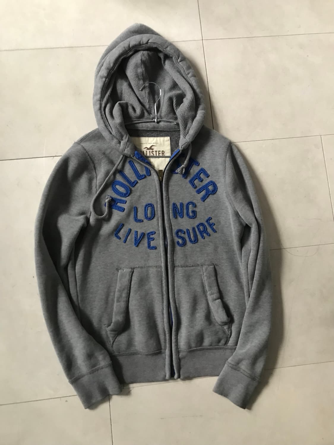홀리스터 그레이 후드집업 상품이미지9