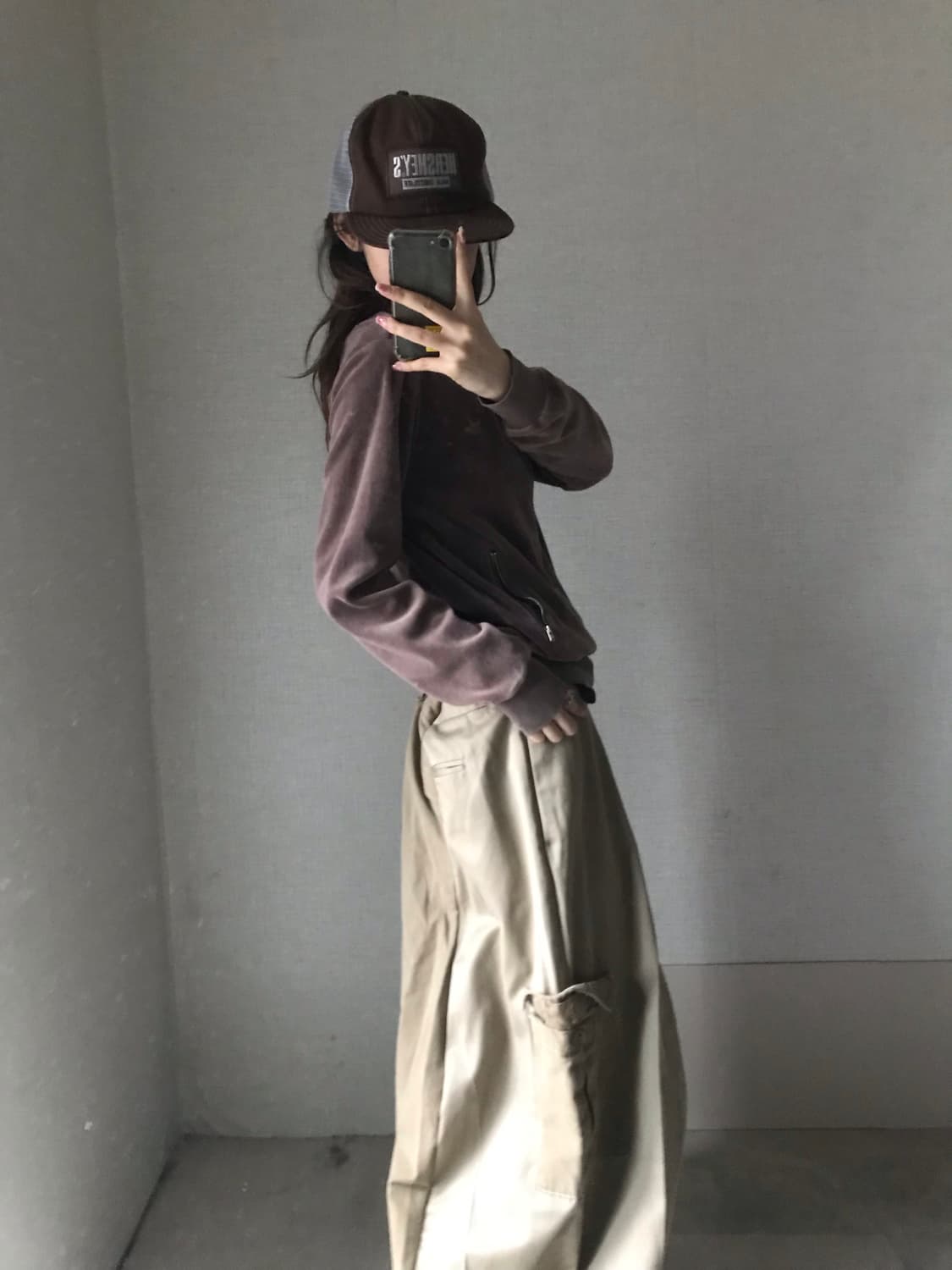 아디다스 브라운 벨벳 져지 상품이미지2