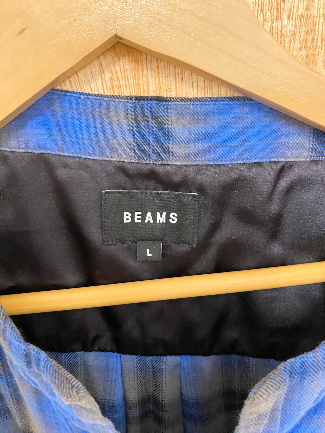 BEAMS check anorak shirts 빔즈 셔츠 아노락 상품이미지8