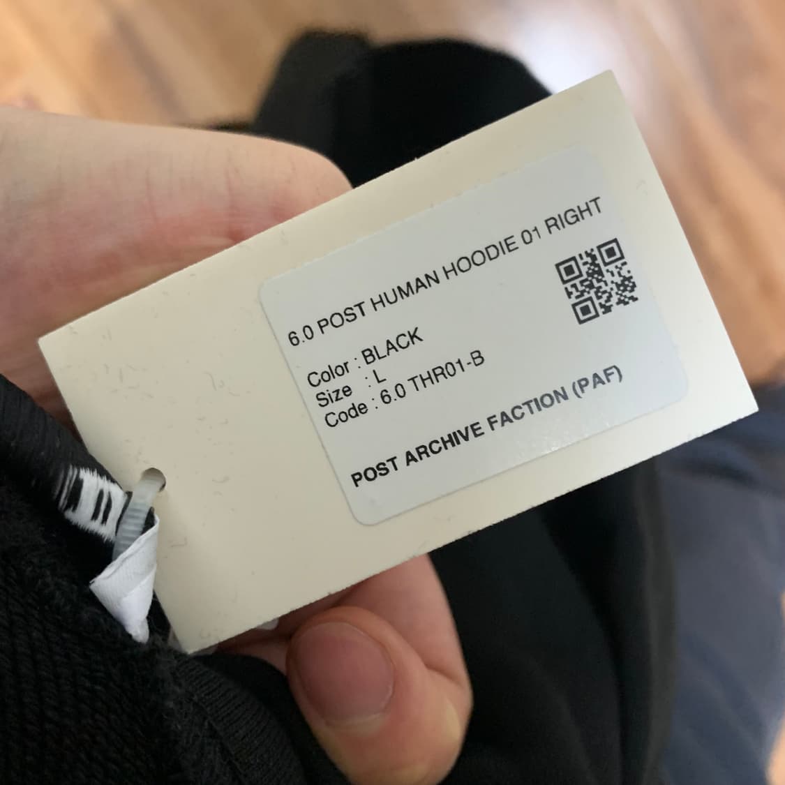 PAF 6.0 POST HUMAN HOODIE 01 RIGHT 상품이미지5