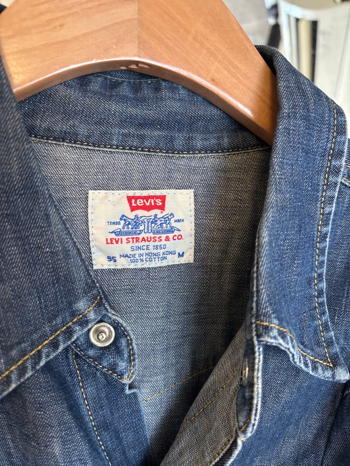 리바이스 데님 셔츠 상품이미지3