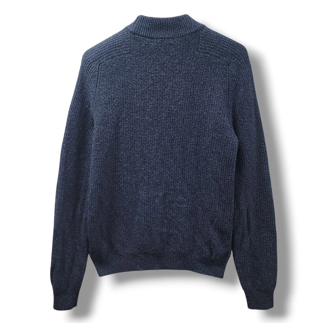 [100] 라코스테 멜란지블루 울 스웨터 니트 상품이미지2