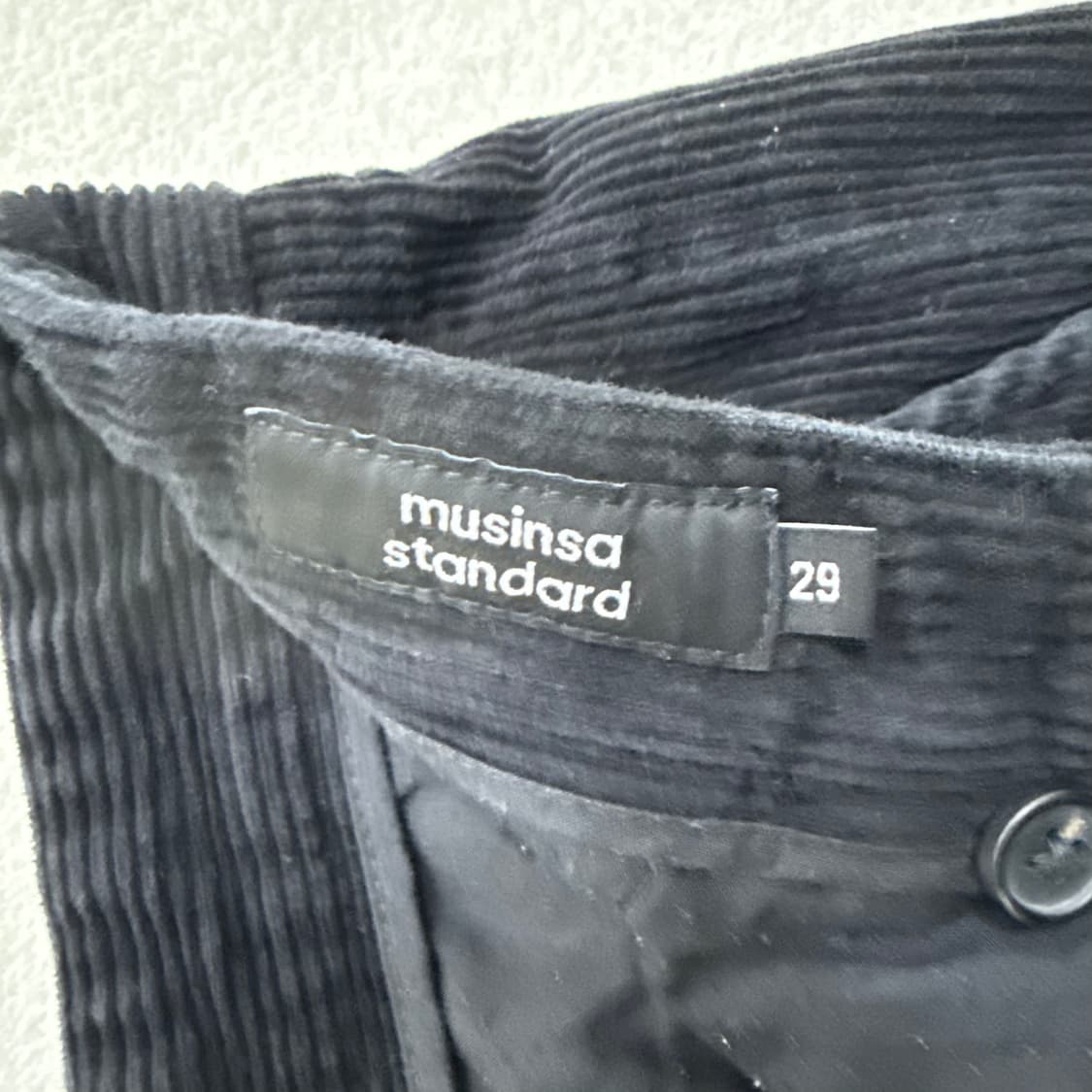 29 무신사스탠다드 코듀로이 팬츠 0406T 상품이미지4