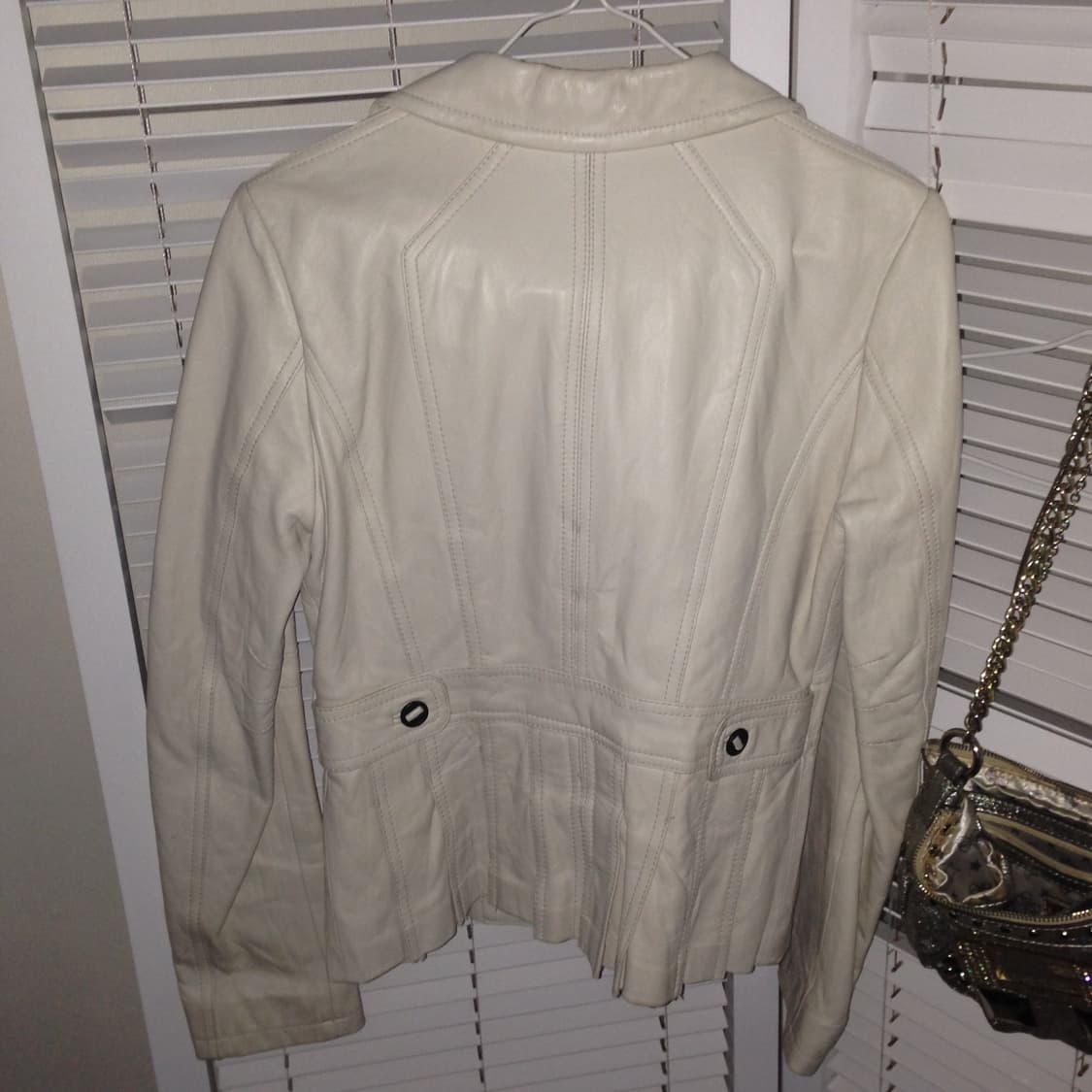 핀턱 코르셋 레더 자켓 shop502 파우닝  상품이미지5