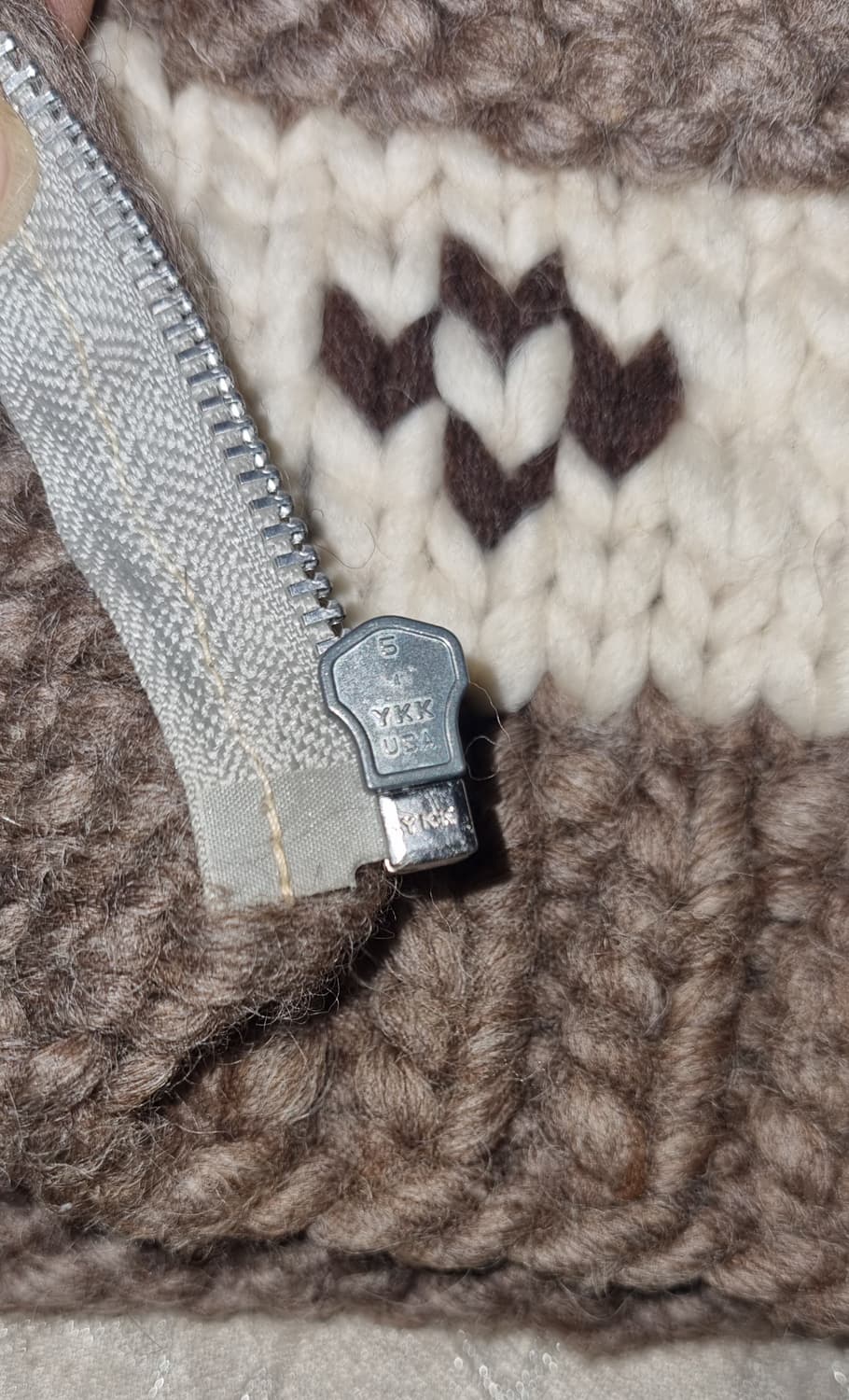 코위찬 사슴 패턴 니트 조끼 상품이미지4