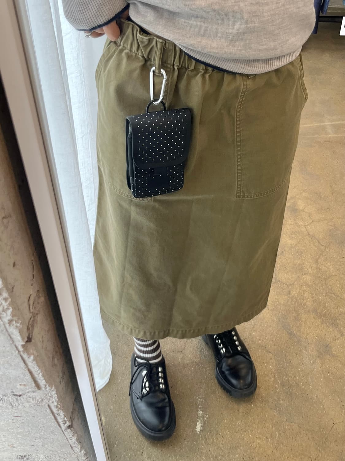 포터 크로스바디 월렛 백 블랙 상품이미지6