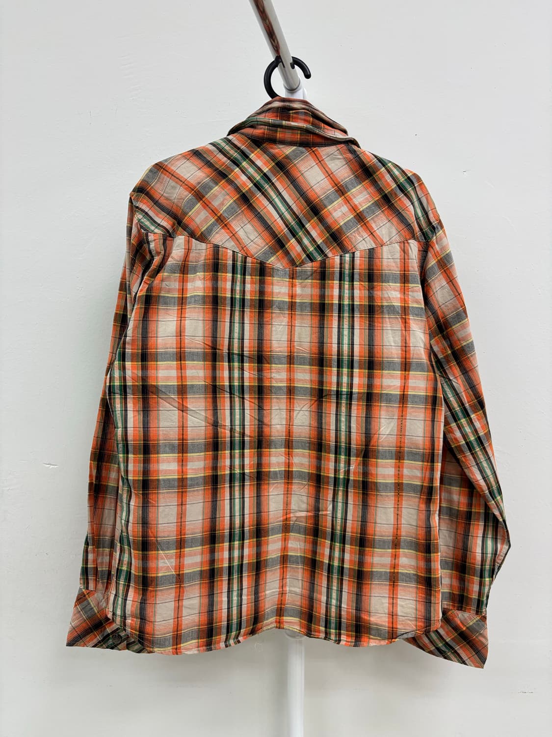 빈티지 레이어드 체크 셔츠 상품이미지10