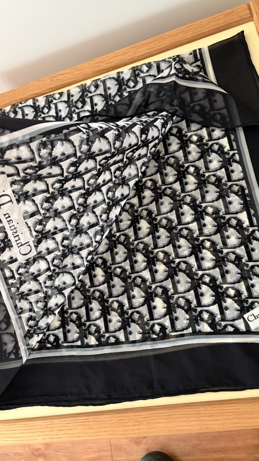 디올 오블리크 스카프 상품이미지4