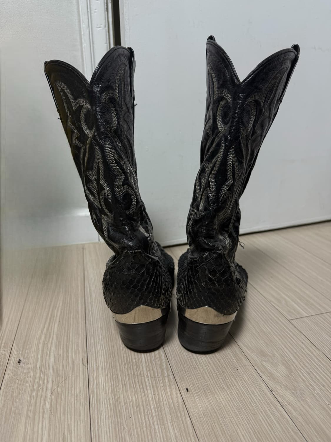 토니리마 뱀피 메탈찡 웨스턴부츠 상품이미지6