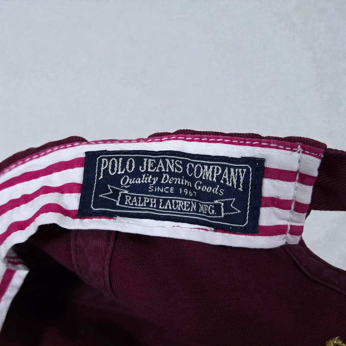 POLO 폴로 랄프로렌 1990s 워시드 볼캡 모자 프리사이즈 상품이미지6