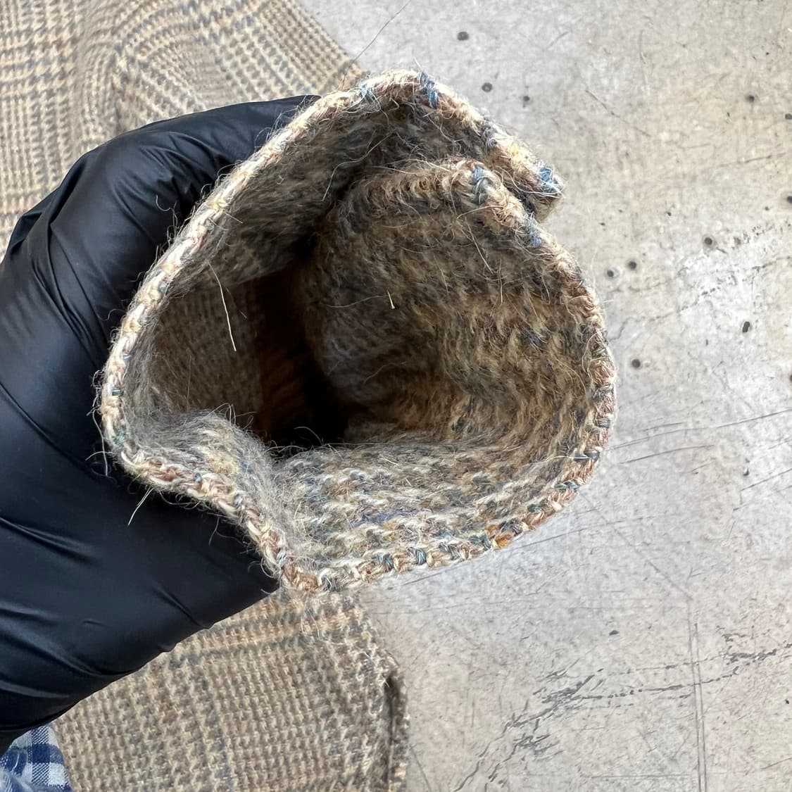 마가렛호웰 울 트위드 체크셔츠 상품이미지3