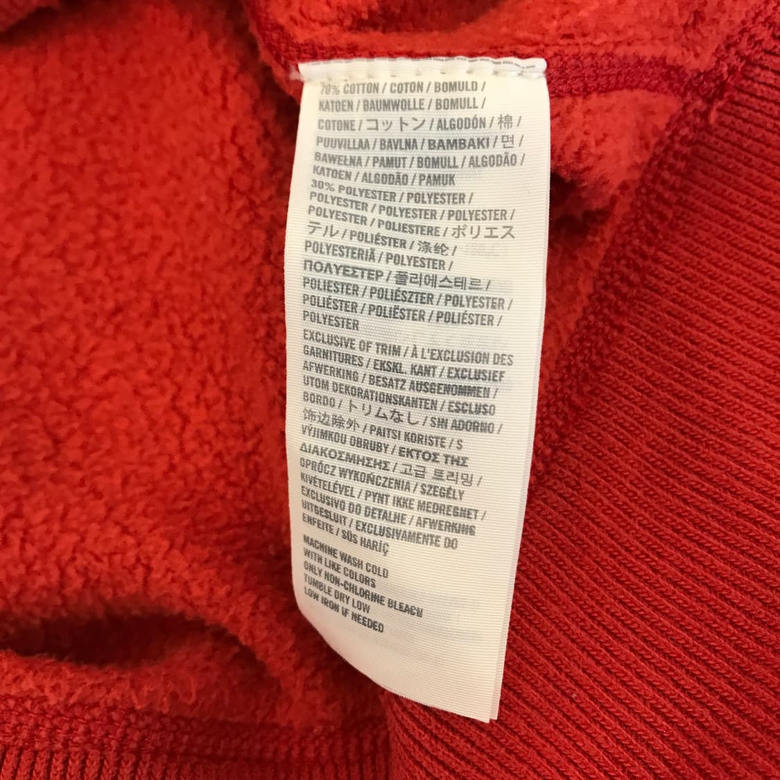 아베크롬비 빈티지 Y2K 오렌지 후드집업 [S] 상품이미지5