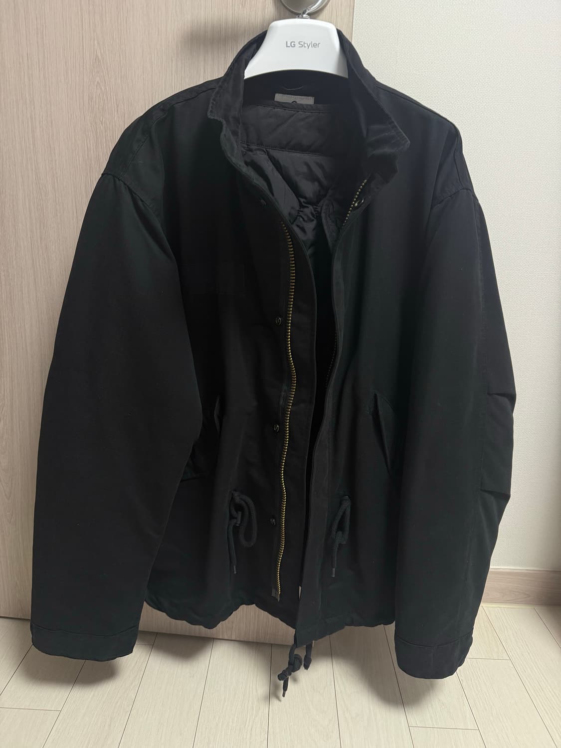 기프트 오리지널 M-65 숏 개파카 블랙 투웨이 야상 상품이미지3