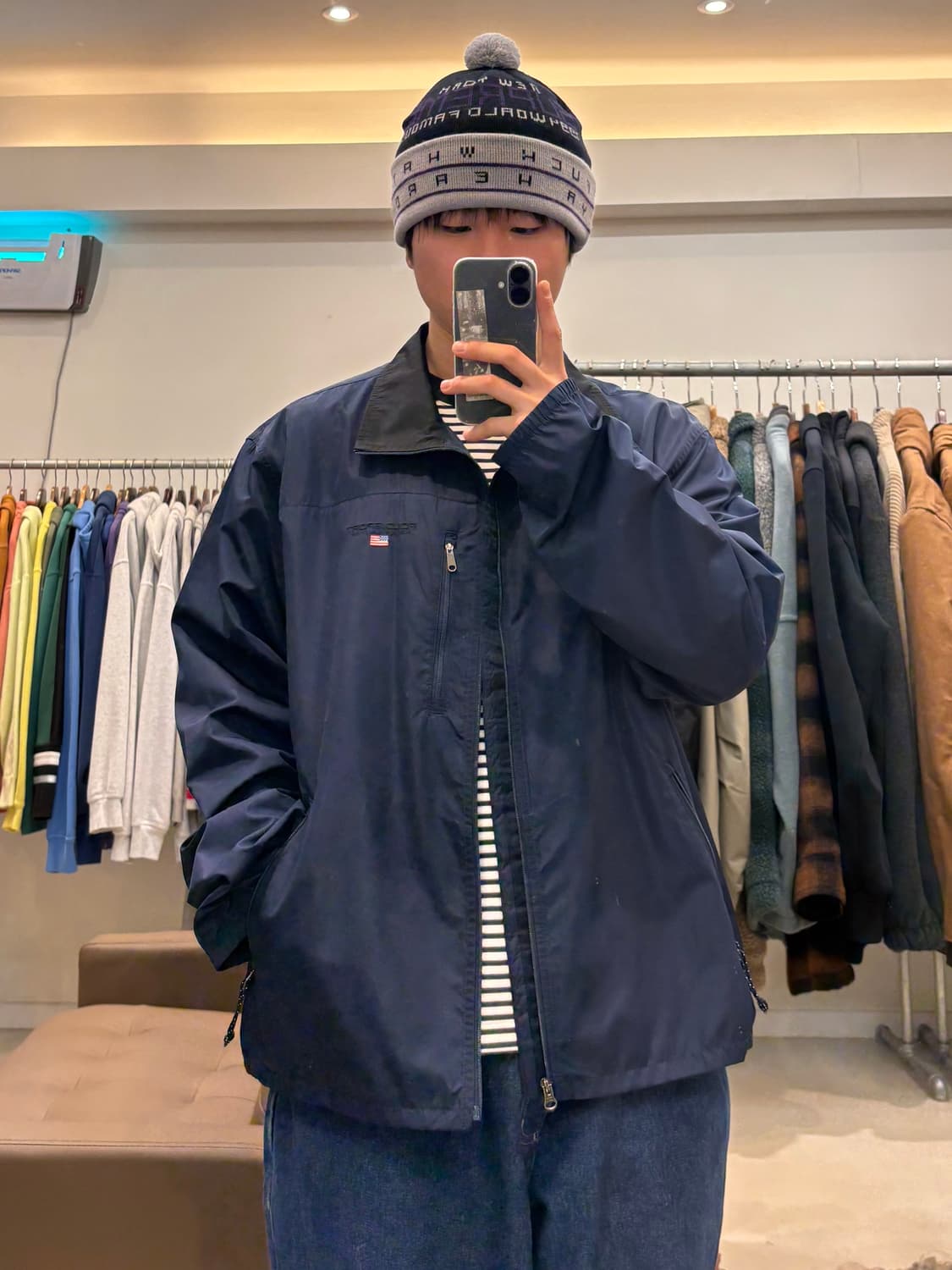 폴로 스포츠 블루종 윈드브레이커 상품이미지8