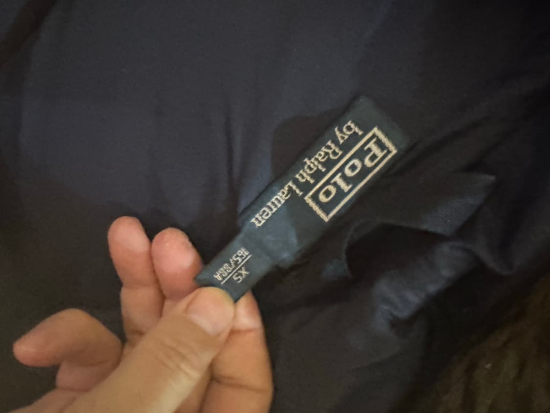 폴로 랄프로렌 네이비 봄버 패딩(95) 상품이미지5