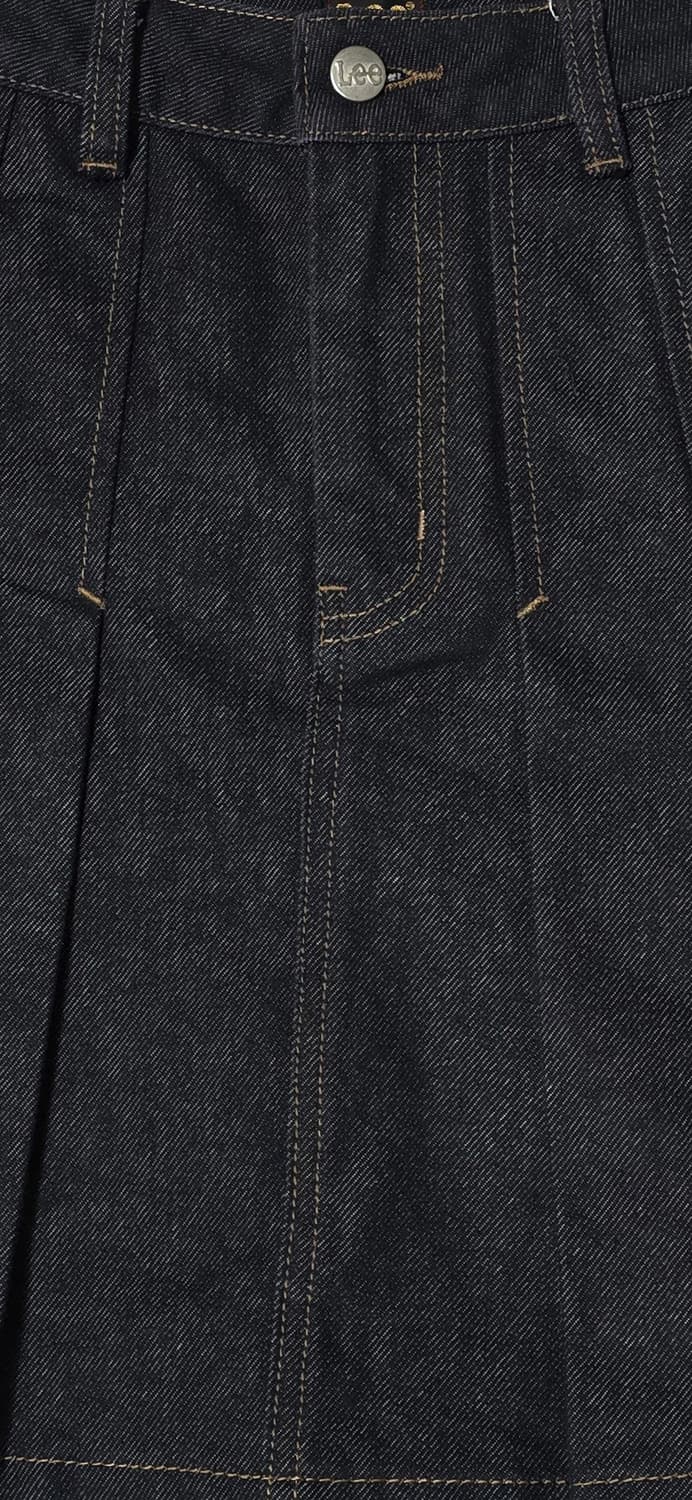 Lee 데님 플리츠 스커트 S 상품이미지4