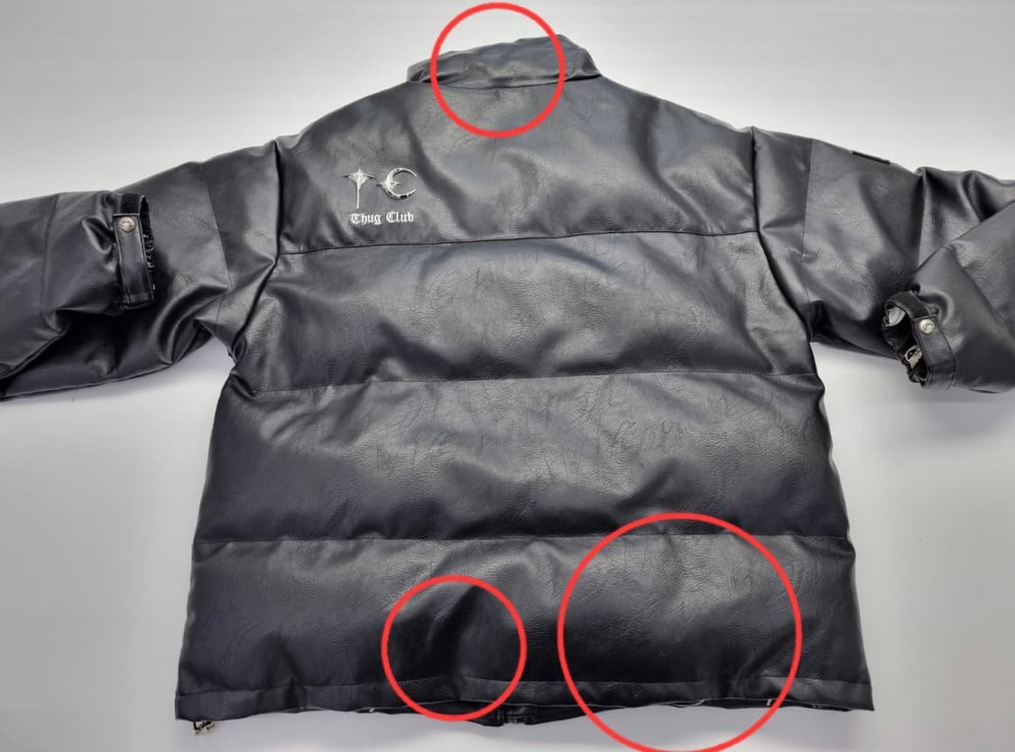 3사이즈) 떠그 패딩 폴리에스터 상품이미지7