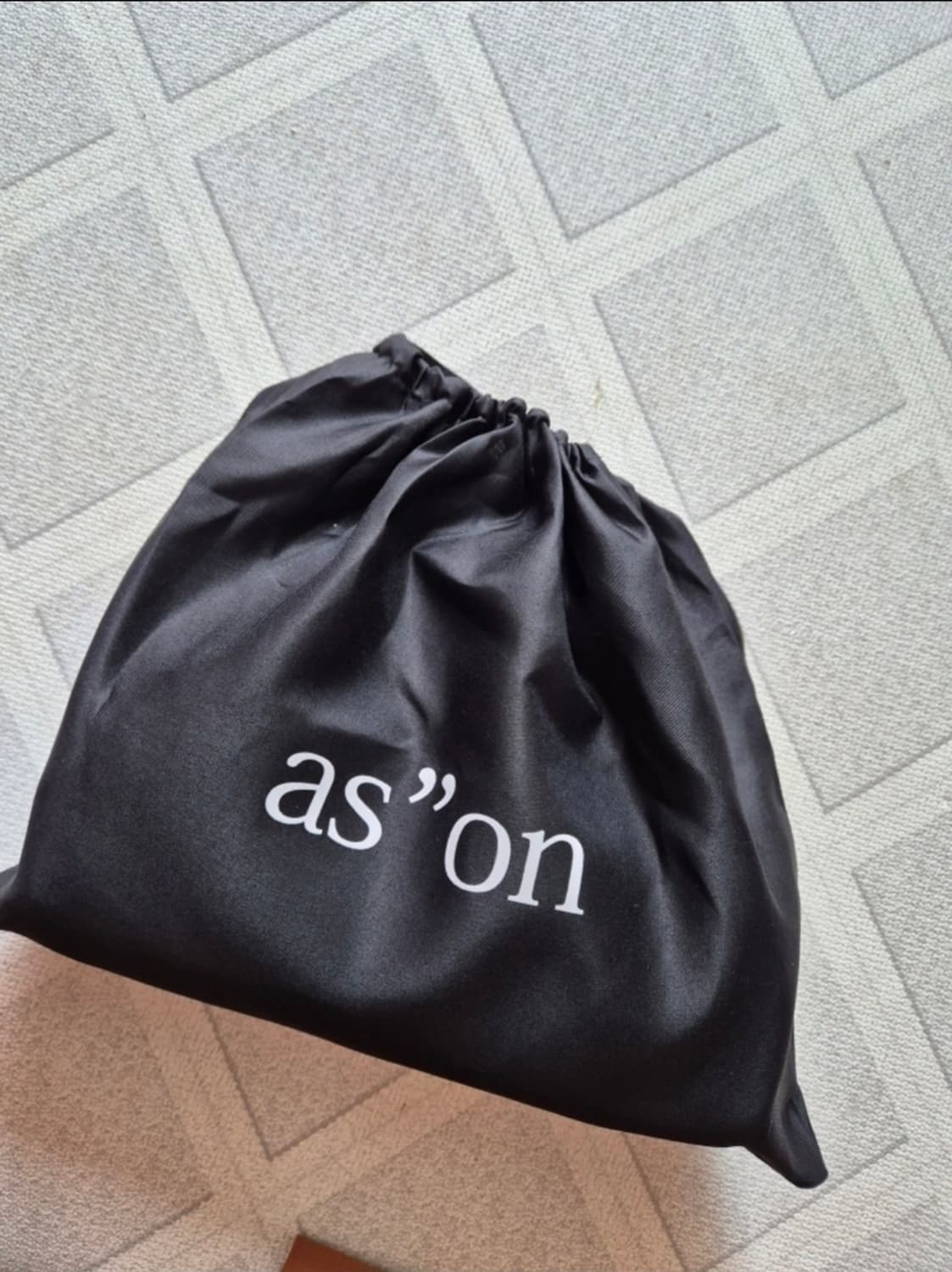 새상품 애즈온 미니 보니타백 블랙 가방 as on 상품이미지2