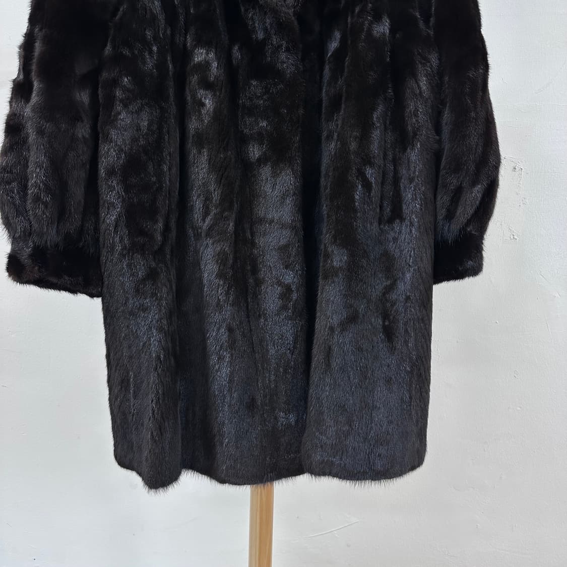 진도 JINDO 블랙그라마 밍크 코트 94-106-165 J26 상품이미지3