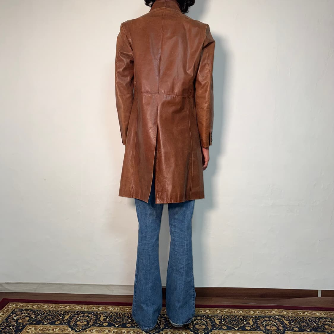 토네이도마트 카우레더 코트 상품이미지3