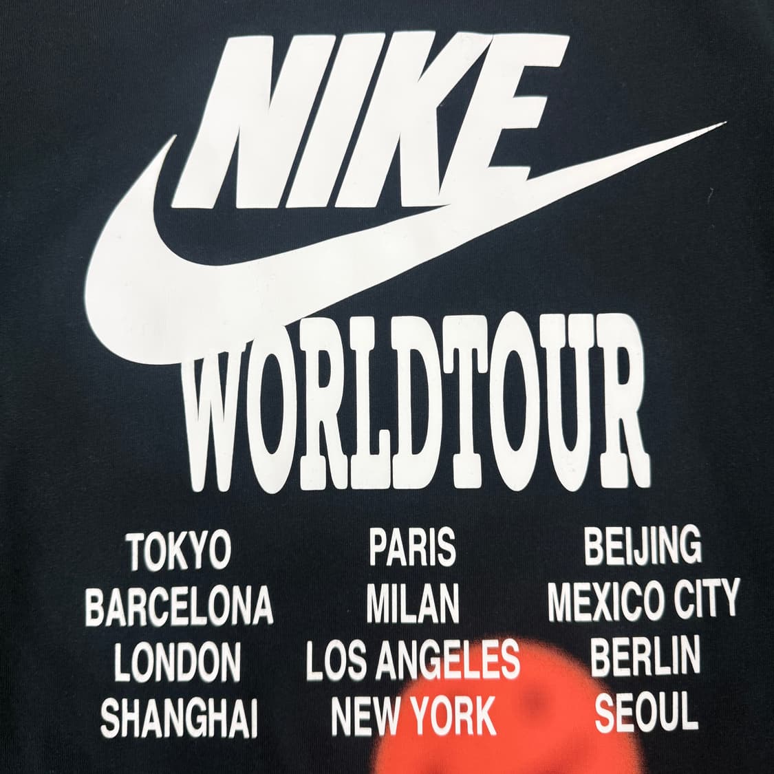 (L)나이키 Nike World Tour 반팔 티셔츠(블랙) 상품이미지2