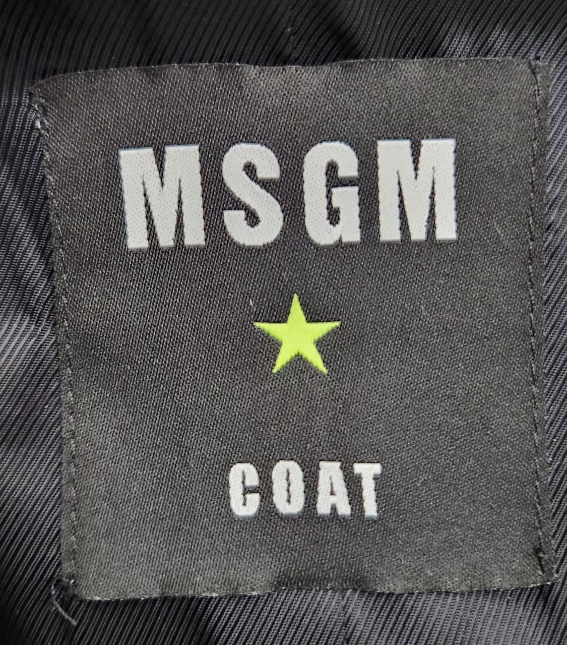 MSGM 고양이패치 코트 100 77 상품이미지3