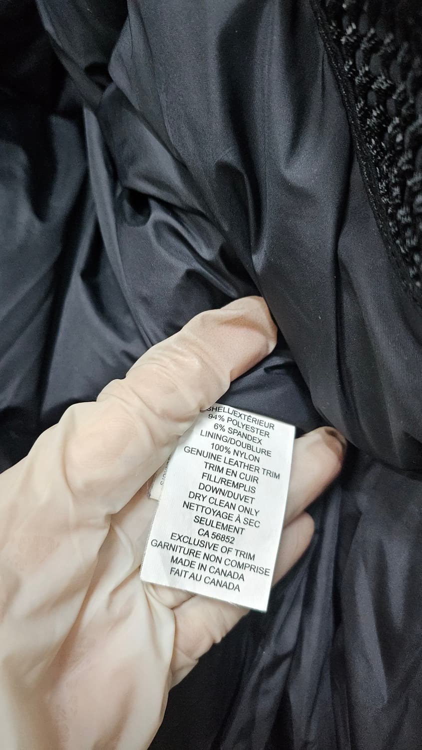 CMFR곰리 블랙 패딩 점퍼 M 상품이미지6